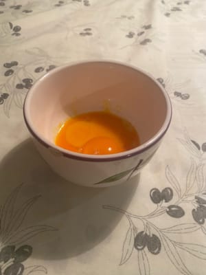 계란 노른자 분리