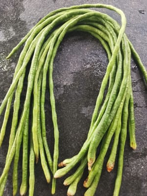 tie long beans