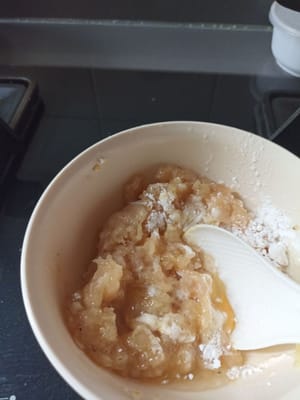Rühren, bis gleichmäßig vermischt
