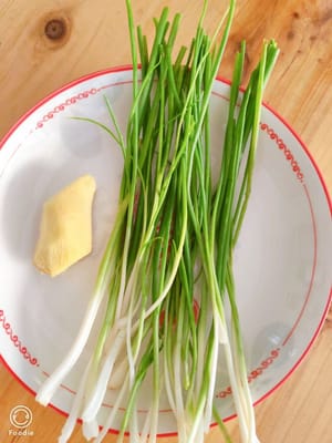 생강과 파 15g