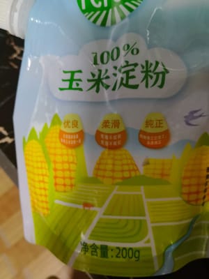少量のコーンスターチ