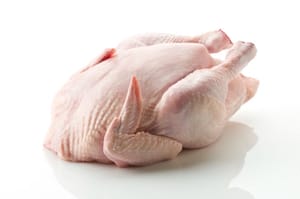 鸡肉半只约750克