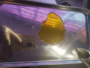 蒸盤上倒一匙油，用油刷滿盤塗均勻。