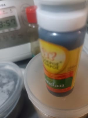 판단향 식용 색소 약간