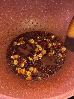 จากนั้นเทซอสลงไปแล้วปล่อยให้ข้นขึ้น