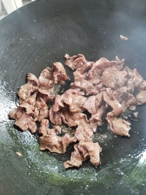 remuer jusqu'à mi-cuisson