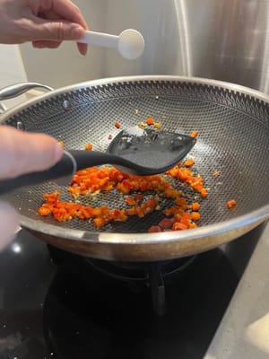 一直炒到辣椒5成熟