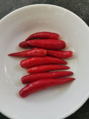 Frutto del peperoncino rosso