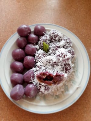 紫芋のクレポン