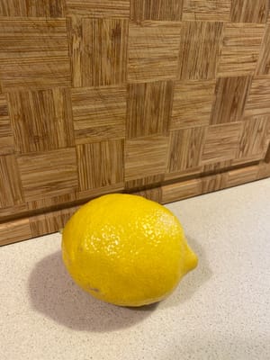 半顆檸檬汁