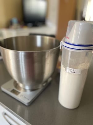 Harina con alto contenido de gluten