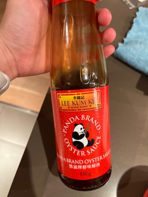 sauce aux huîtres