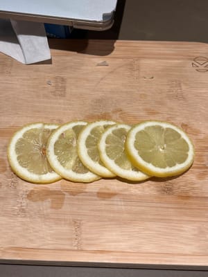 5 tranches de citron