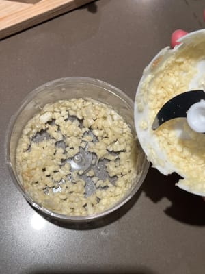 打碎蒜頭