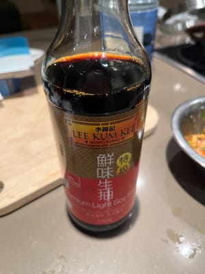 Deux tours de sauce soja