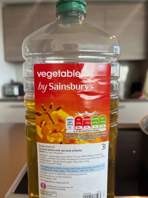 15 ml d'huile de cuisson