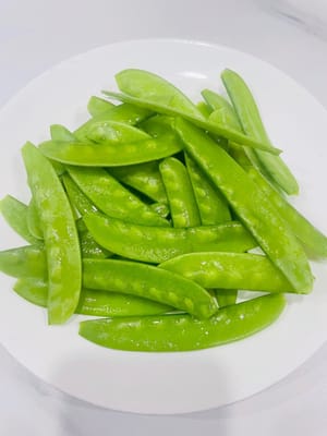 150 g di piselli dolci