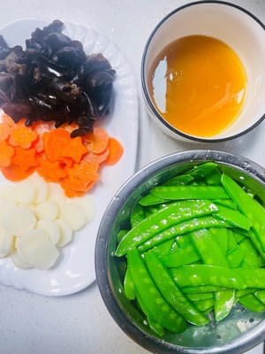準備好所有材料。