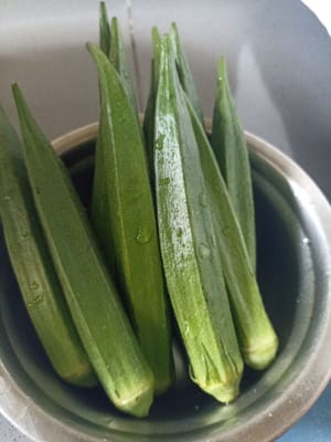 洗净秋葵