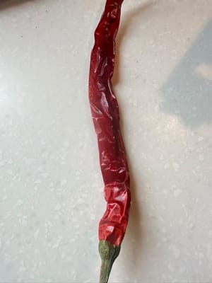 getrocknete rote Chilischoten