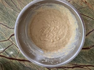 Todos los ingredientes mezclados