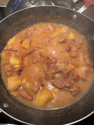 Add MSG, salt, and sugar to taste. Done!