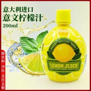 a few drops of lemon juice