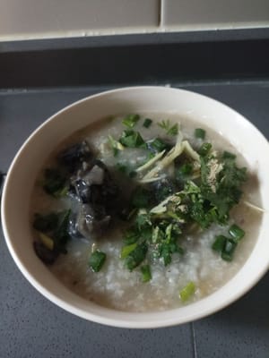 Porridge ist servierfertig, für 5 Personen