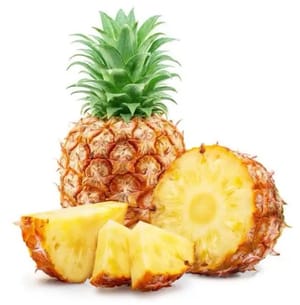 2 Ananas, 50g Ananassaft (optional)