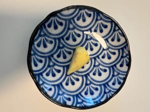 Kleines Stück Ingwer
