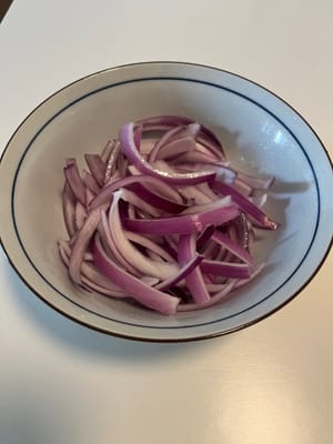 Zwiebelstreifen