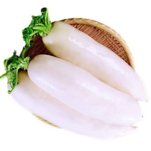 白蘿蔔去皮後3500克