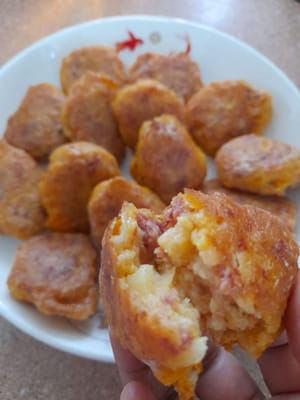 Perkedel Kentang Kornet