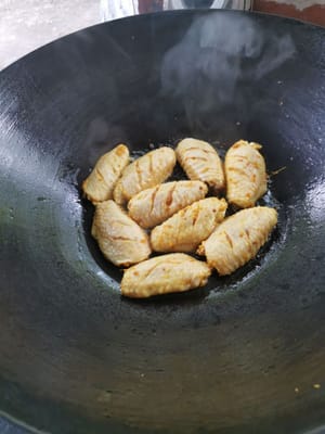 poi metti dentro il pollo