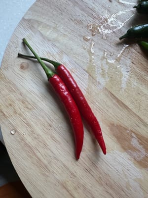 petits piments rouges