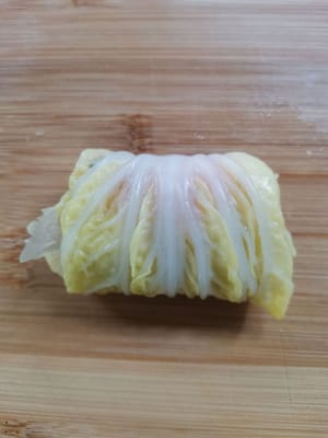 dann einwickeln und rollen