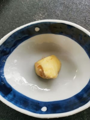 gehackter Ingwer-Fingerling