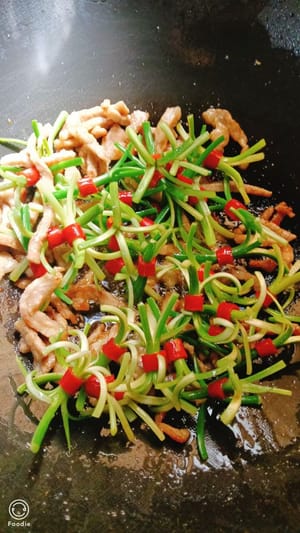 stir-fry and serve.