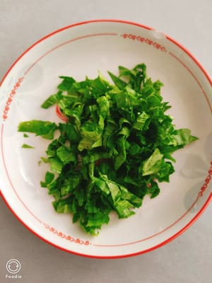 20 g di verdure tagliate a pezzetti per un uso successivo