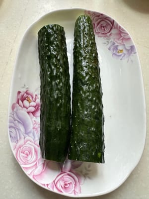 Lavar el pepino